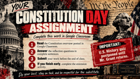 Constitution Day assignment graphic