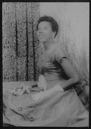 Althea Gibson, 1958. A portrait before her professional golf career. 