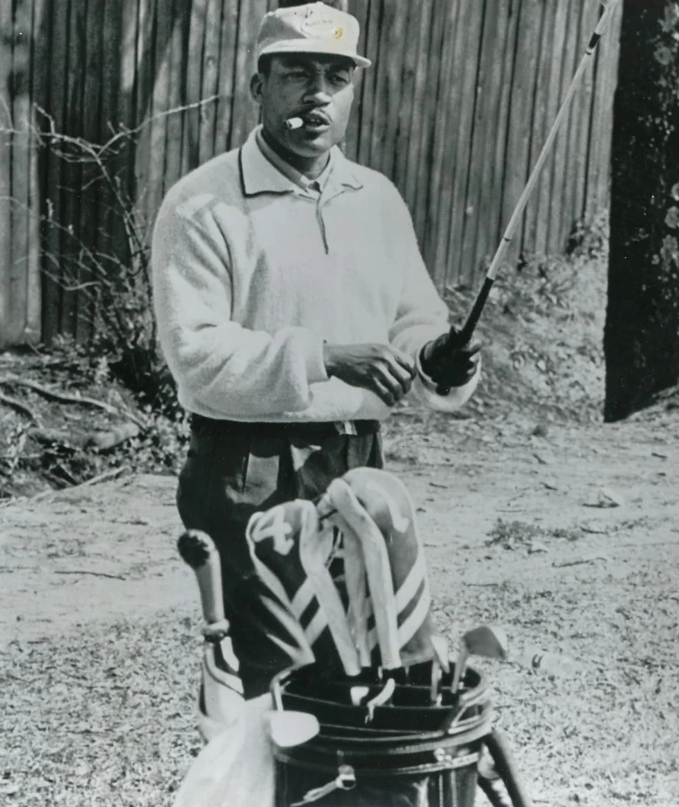 Charlie Sifford, 1961. A period press photograph. 