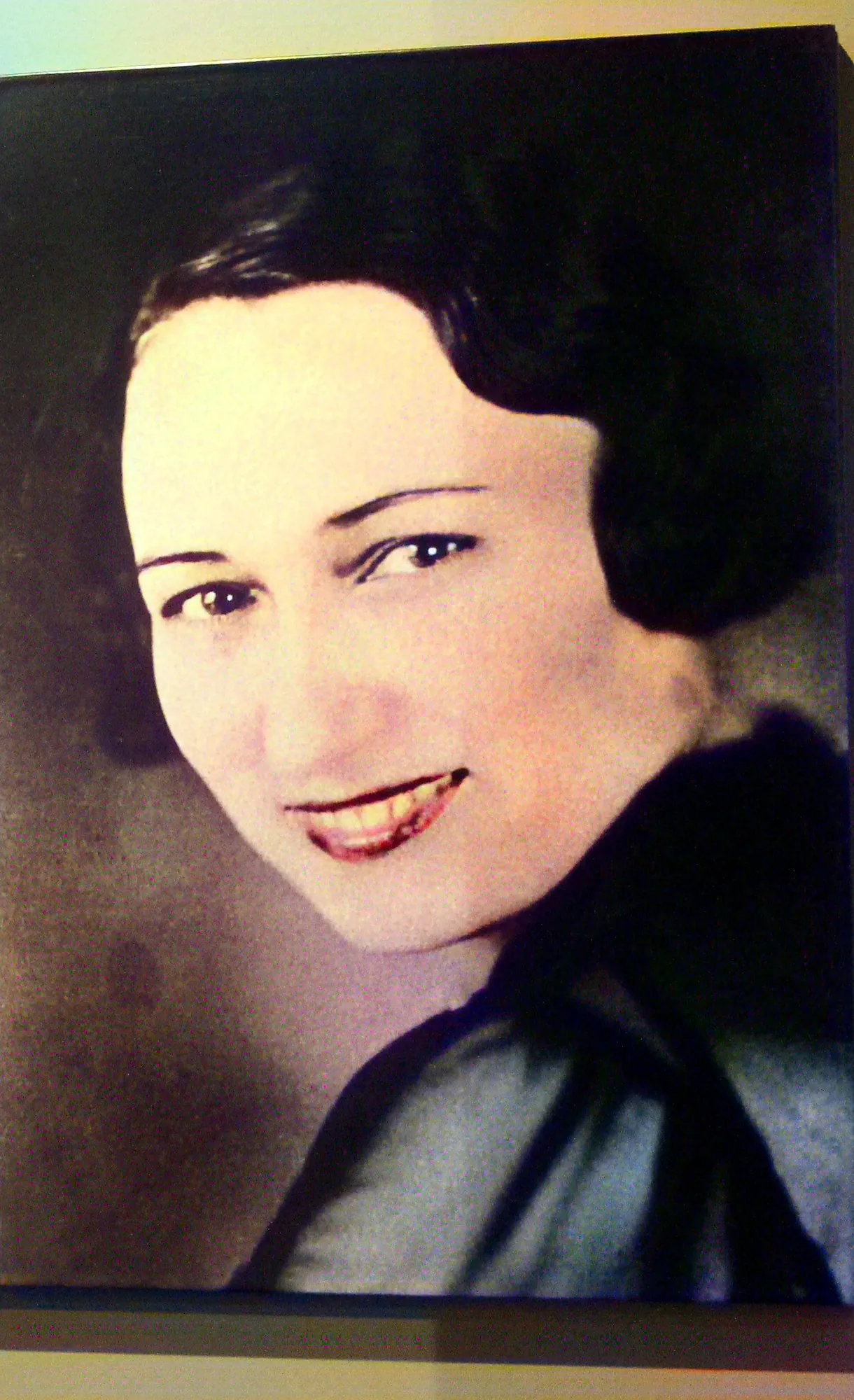 Portrait of Effa Manley smiling