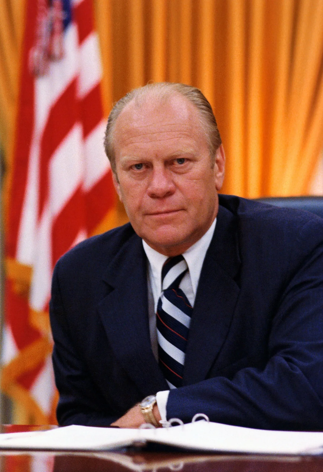 Official portrait of President Gerald Ford