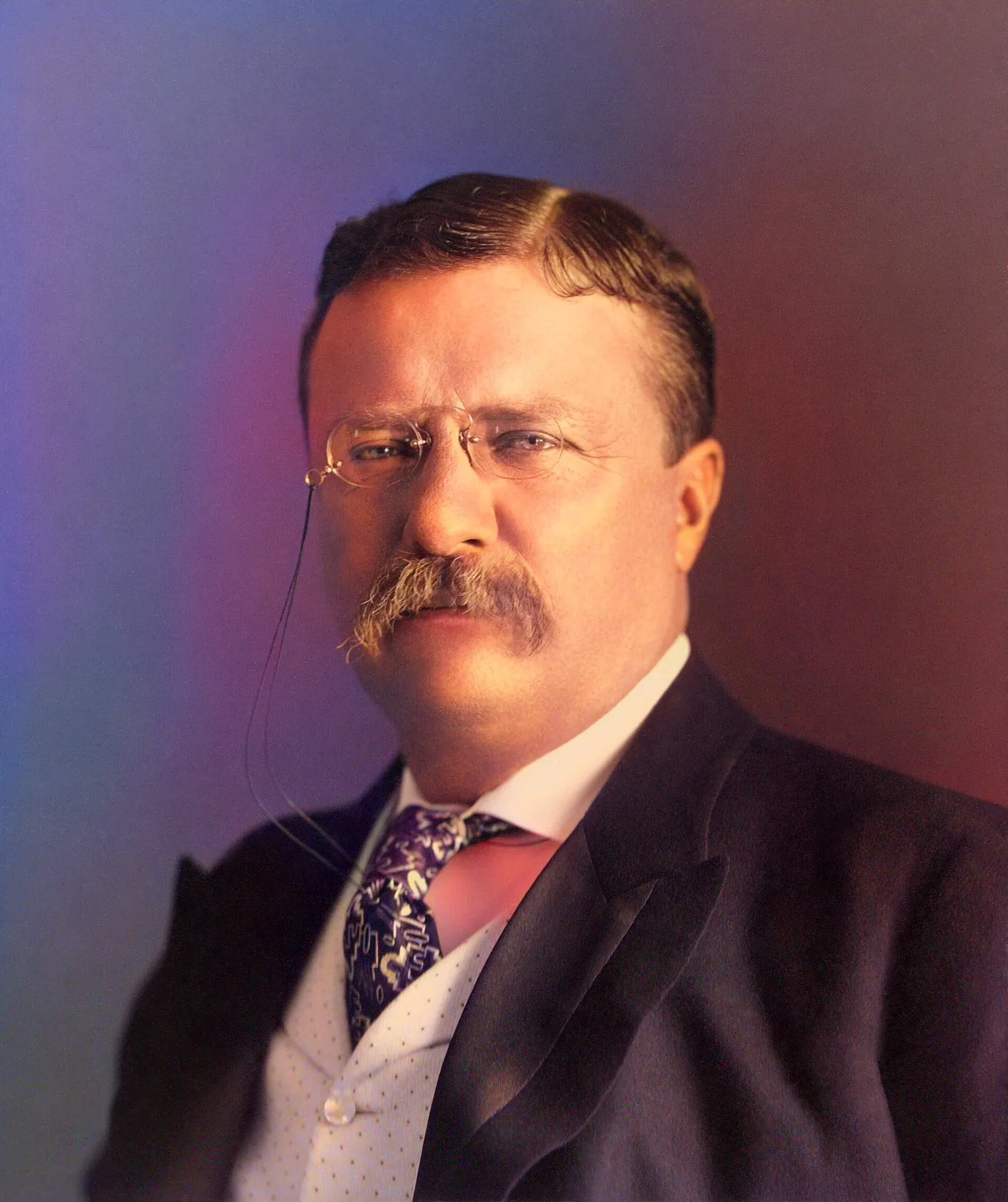Portrait of Theodore Roosevelt in the 1890s